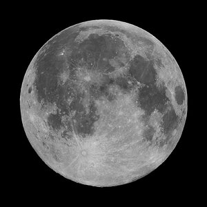 Vollmond Mozaik mit C8 - 20 Juli 2016