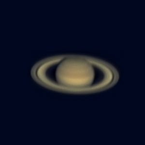 Saturn. First Light mit dem 8" Dobson
