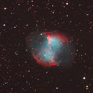 M 27  DSLR  10 sec abgedunkelt