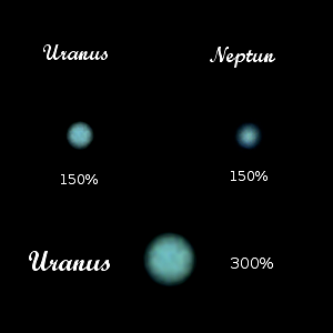 Uranus & Neptun