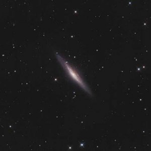 NGC 2683 im Luchs - Ufo-Galaxie