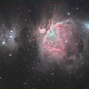 LRGB Orion Nebel