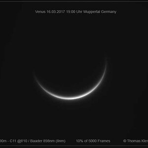 Venus von heute Abend