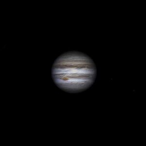 Jupiter mit 5 Zoll von letzter Nacht