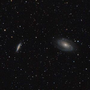 M81-M82 mit 400mm Teleobjektiv