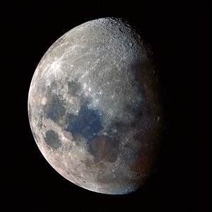Mond mit 10" Newton und DSLR