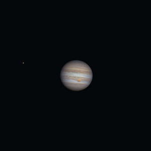 Jupiter mit Monden ..