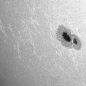 AR 12683 mit Fackelgebiet am 27.09.17