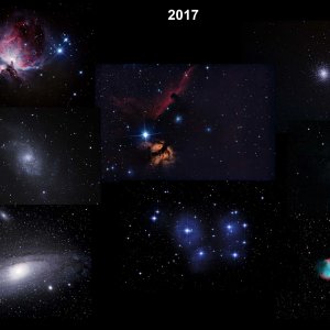 Mein Astrofotografischer Jahresrückblick 2017