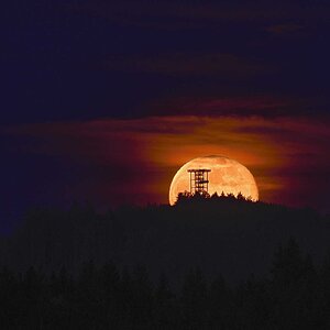 Treppenaufgang zum Mond...