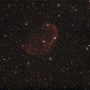 Noch ein Sichelnebel (NGC 6888)...