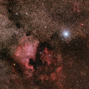 NGC7000 "Nordamerikanebel" mit 135mm