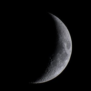 Zunehmender Mond am 29.03.2020