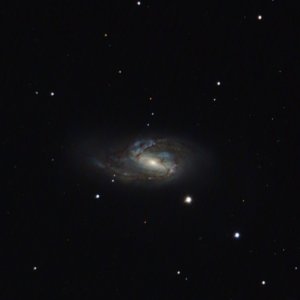 M66 im Leo-Triplett (V2)