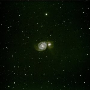 M51 - Weitere Gehversuche mit Pixinsight