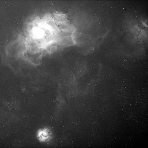 Widefield Lagoon & Trifid Nebula V2