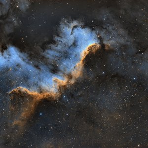 NGC7000 neue Bearbeitung