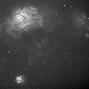 Herschel 36 & Trifidnebel Widefield " Version 2 "