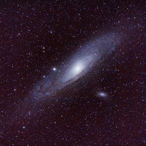 Andromeda bei 300mm Versuch 1