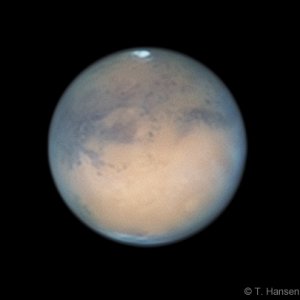 Mars 19.10.2020 - Solis Lacus und Dunst