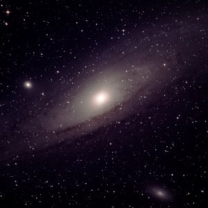 Überraschend gutes Bild der Andromeda Galaxie
