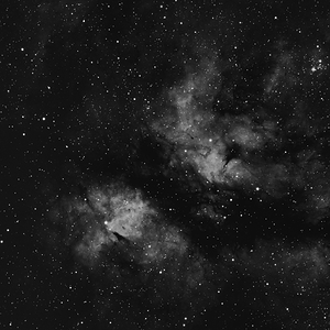 IC1318d+e Mosaik in Ha