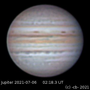 Jupiter 06. Juli 2021