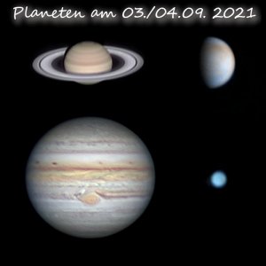 Planeten - 4 auf einen Streich!