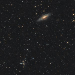 Stephans Quintett & NGC7331