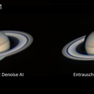Saturn - Entrauschen Vergleich