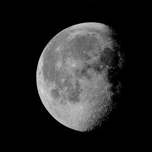 Abnehmender Mond