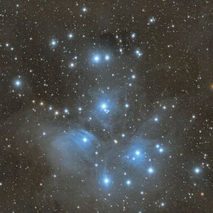 M45 - SV503 Astronomik L-3 Test