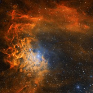IC405 - Der Flammenstern