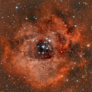 Ein bunter Rosettennebel (NGC2237)