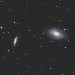 Cigar Galaxy and Bode's Galaxy