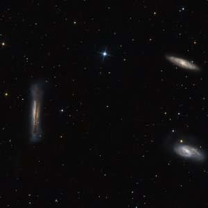 M65 , M66 , NGC 3628