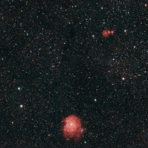 Monkeyhead, IC 2162 und Dunkelnebel