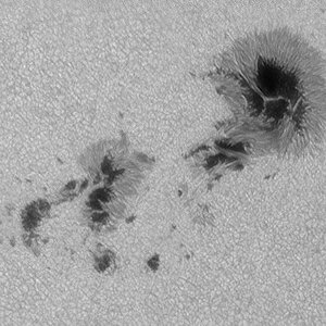 Sonnenfleck 05.05.2022
