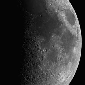 Mond am 07. Mai 2022