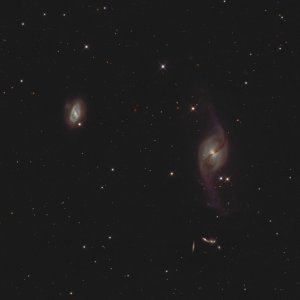 NGC 3718 mit NGC 3729 und HCG 56