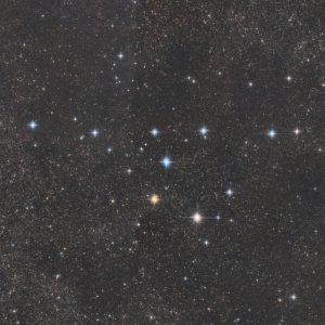 Collinder 399: The Coathanger as 2x2 Mosaic