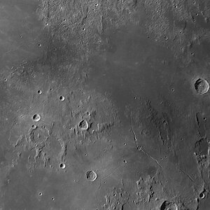 Mond - Nahaufnahme vom 19.07.2022 - Pallas und Rima