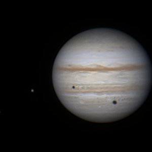 Jupiter - doppeltes Mondereignis