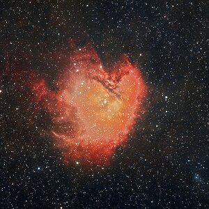 NGC281 Pacman - Resultat aus 2 Nächten