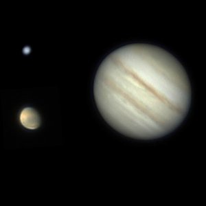 Jupiter, Mars & Uranus