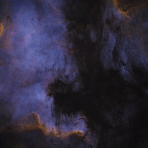 NGC 7000 starless Version
