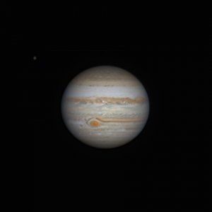 Jupiter mit den Galileischen Mond