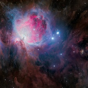 Der Orion Nebel und running Man mit dem kosmischen Schlüsselloch NGC1999