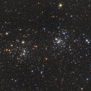 h Persei (NGC 869) und Chi Persei (NGC 884)