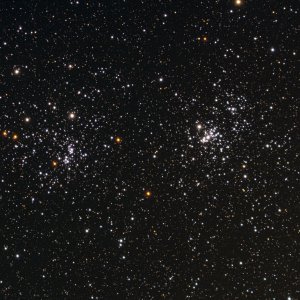 Doppelsternhaufen im Perseus